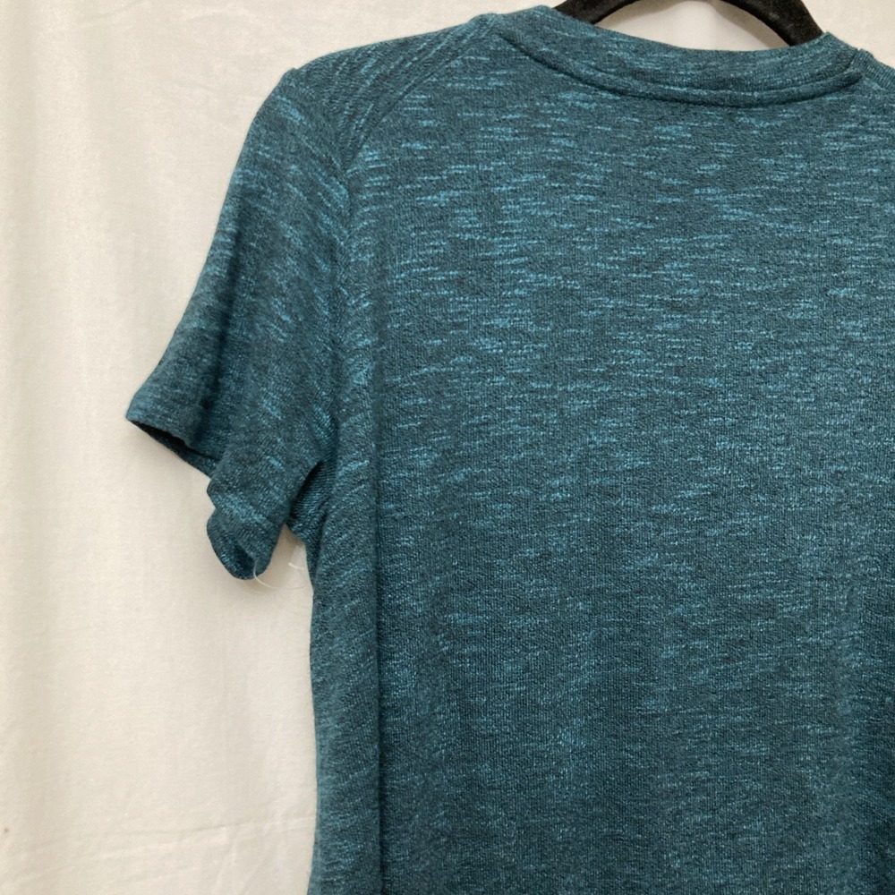 Love, Fire Women's Green Short Sleeve Knit Tunic w/Side Slits - SZ M - Picture 5 of 11